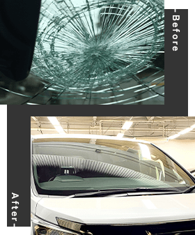 フロントガラス